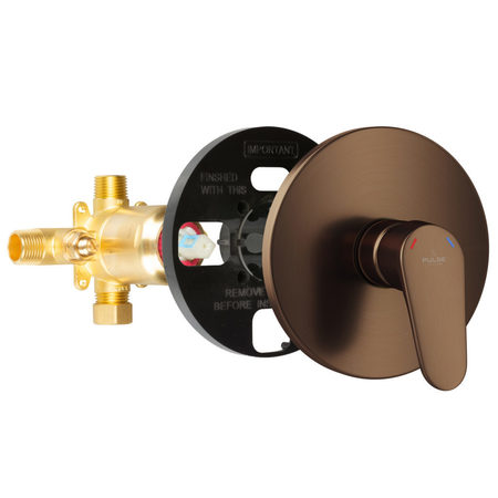 PULSE SHOWERSPAS Trutemp Pressure Balance Valve W/Oil-Rubbed Bronze Trim Kit 3001-RIV-PB-ORB