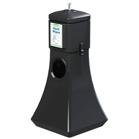 Forte Products Sanitizing Wipes Dispenser with Trash Ca 8003253