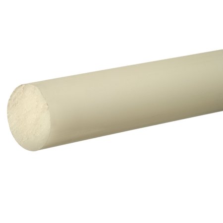 USA INDUSTRIALS Polypropylene Plastic Rod 3 ft L, 2 in Dia. BULK-PR-PP-11