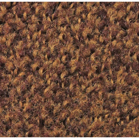 M A MATTING Plush Mat, Golden Brown 3' x 4', Smooth Backing 1806434190