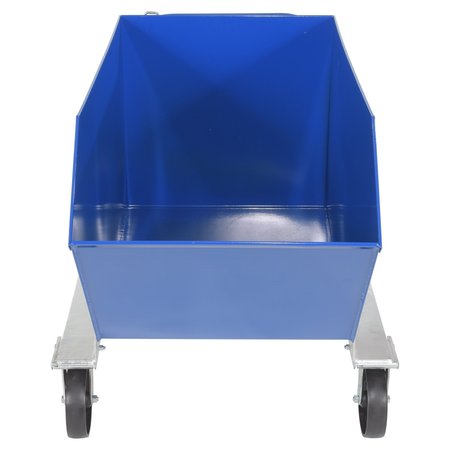 Zoro Select Portable Hopper, Steel, 1/2 cu. yd, 2000lb. P-HOP-0.5