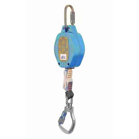 Tractel Self Retracting Lifeline, 20 ft., Blue RT20WC8