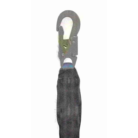 Tractel Lanyard, 6 ft., Blue and Black C026H