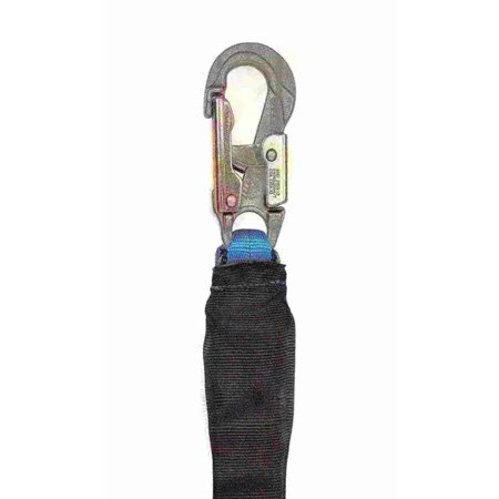 Tractel Lanyard, 6 ft., Blue and Black C126H