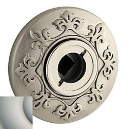 BALDWIN ESTATE Passage Rosettes Lifetime Satin Nickel R011.056.PS