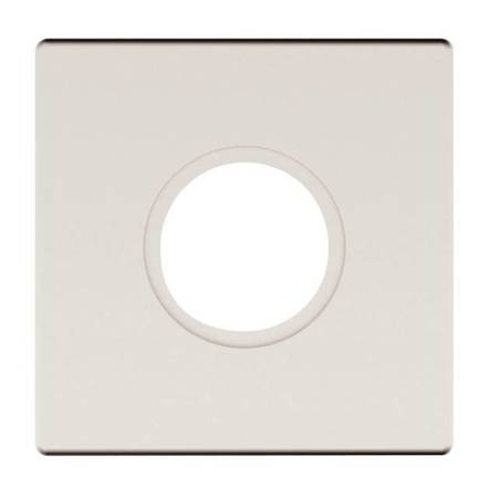 BALDWIN ESTATE Privacy Rosettes Lifetime Satin Nickel R017.056.PV