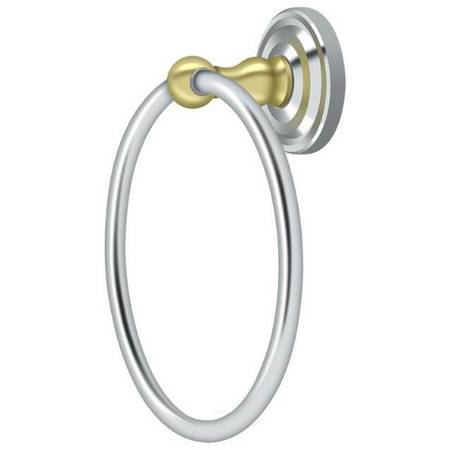 DELTANA Towel Ring, R-Series Bright Chrome R2008-U26