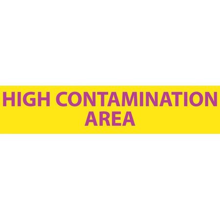 NMC Radiation Insert High Contamination Area Sign RI17