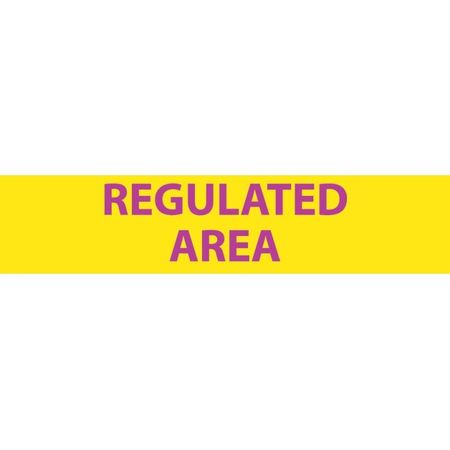 NMC Radiation Insert Regulated Area Sign RI26