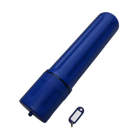 BLUE DEMON Rod Storage Tube, 3"X 14"Blue RST-14-BLUE