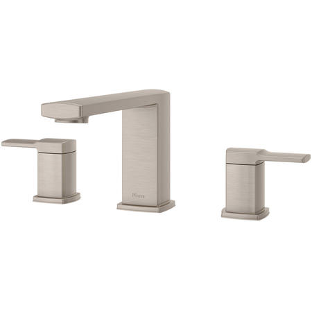 Pfister Dual Handle 3 Hole Deckard 3 Hole, Roman Tub Trim Only Brush, Brushed Nickel RT6-5DAK