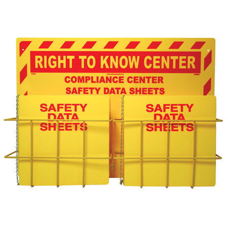 NMC Right-To-Know Center 2 Racks With Binder RTK82