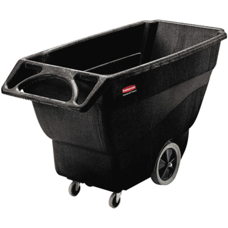 Rubbermaid Commercial Rubbermaid® 3/4 Cubic Yard -Structural Foam Utility Tilt Truck, Black, 1/Each RUB171