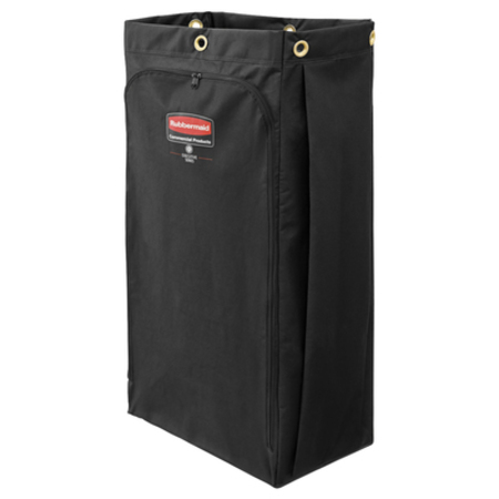 RUBBERMAID COMMERCIAL Rubbermaid® Replacement Bag for Housekeeping Cart, 11" x 17" x 33", Black, 1/Each RUB198