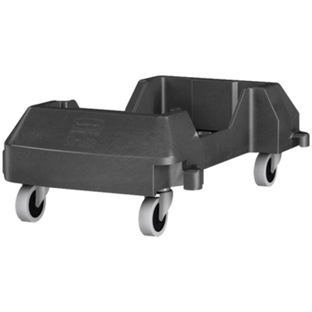 Rubbermaid Commercial Rubbermaid® Slim Jim® Trainable Trolley, 24" x 15" x 8", Black, 1/Each RUB201