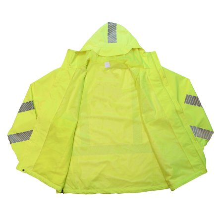 Radians Radians Waterproof Lightweight Packable Raincoat RW11-3ZGR-XL