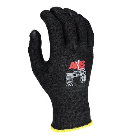 Radians Cut Resistant Coated Gloves, A2 Cut Level, Foam Nitrile, S, 1 PR RWG532S