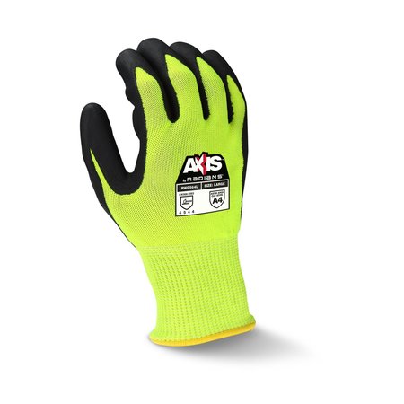 Radians Cut Resistant Coated Gloves, A4 Cut Level, Foam Nitrile, 2XL, 1 PR RWG564XXL