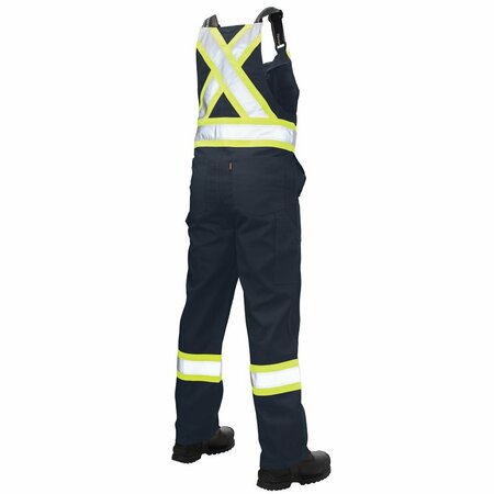 Tough Duck Unlined Safety Overall, S76911-DKNVY-XL S76911