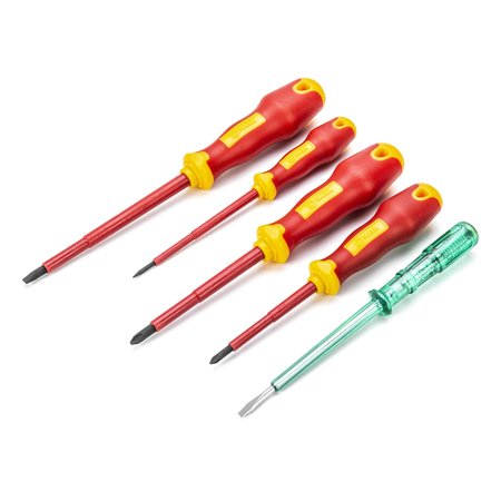 SATA T-Series VDE Insulated Screwdriver Set,  ST09302U