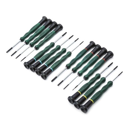 SATA Precision Combination Screwdriver Set, 1 ST09317SJ