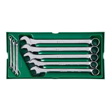 SATA Metric Combination Wrench Tray Set, 8 Pc ST09907
