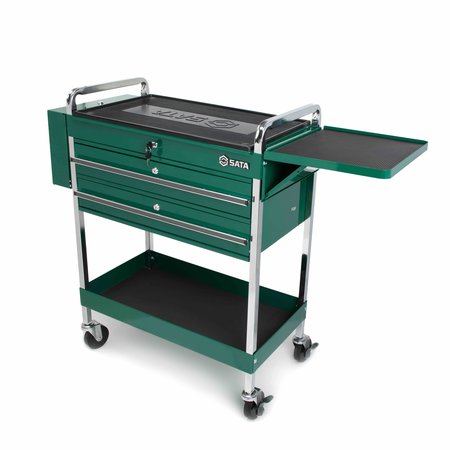 Sata Two Drawer Utility Cart 38in ST95118SC
