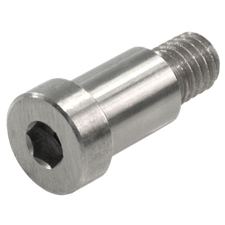 UNICORP Shoulder Screw, 3/8"-16 Thr Sz, 5/8 in Shoulder Lg, Stainless Steel SCB750-416-4