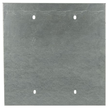 Wiegmann Electrical Box Cover, Rectangular, Carbon Steel, Flush Cover SCF1818G