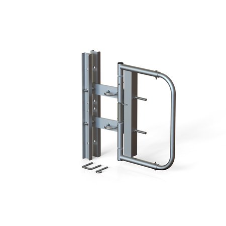 EGA PRODUCTS Safety Swing Gate, Fits 16"-26" Opening, Self Closing, Finish: Stainless Steel SCG-N-S