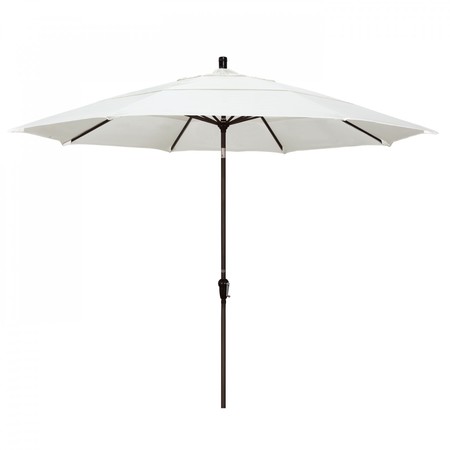 MARCH Patio Umbrella, Octagon, 110.5" H, Sunbrella Fabric, Canvas 194061037669