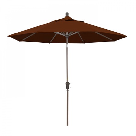 MARCH Patio Umbrella, Octagon, 102.38" H, Pacifica Fabric, Brick 194061040669