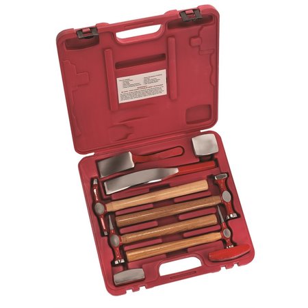 SG TOOL AID Body Repair Kit, 9 Piece (Red For Aluminu SGT89450