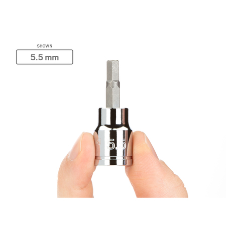 Tekton 4.5 mm Tip, 3/8 in. Drive, Metric SHB13203