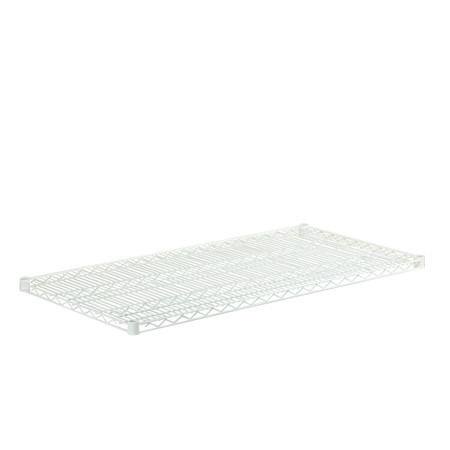 Honey-Can-Do Plated Steel Shelf 24"x48", 800lb., White SHF800W2448