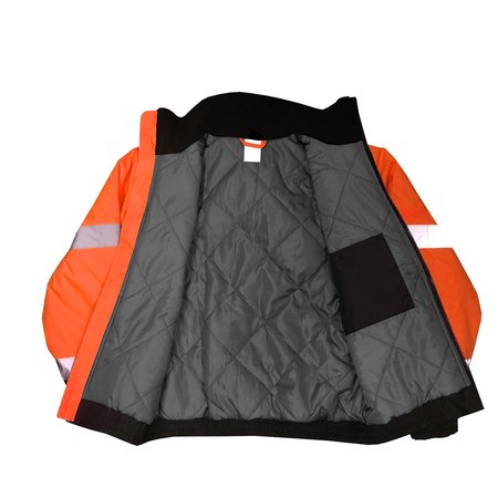 Radians Bomber Jkt Or CL3 Weatherproof Shell Blk SJ11QB-3ZOS-2X