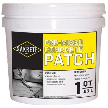 Sakrete 1 qt. Gray Pre-Mixed Concrete Patch 120547