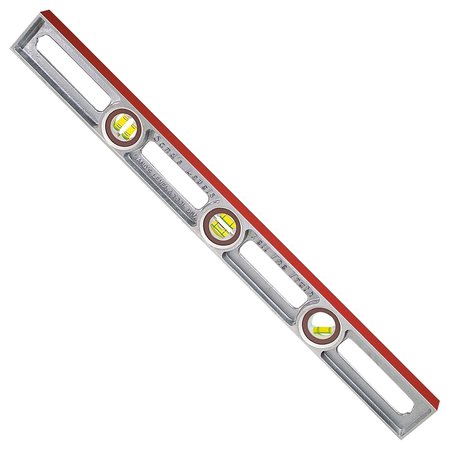 SANDS LEVEL & TOOL CO Professional Cast Aluminum Level, 24 SL24YA24