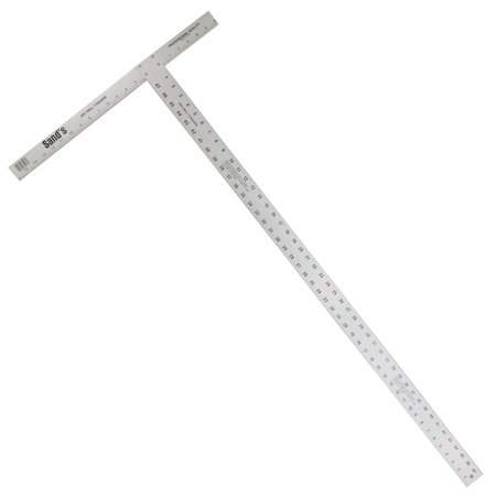 SANDS LEVEL & TOOL CO Aluminum T-Square 1/8" Thick, 48 SL672