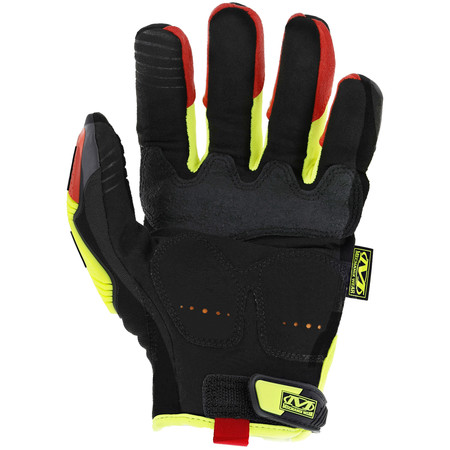 Mechanix Wear Hi-Vis Cut Resistant Impact Gloves, A4 Cut Level, Uncoated, S, 1 PR SMP-X91-008