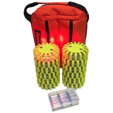 POWERFLARE Softpack, 12, Red Lt, Ylw Shell SP12-R-Y