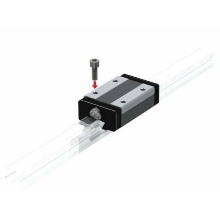 THK Linear Guide Carriage, 66.2 mm L, 42 mm W SR20W1SS