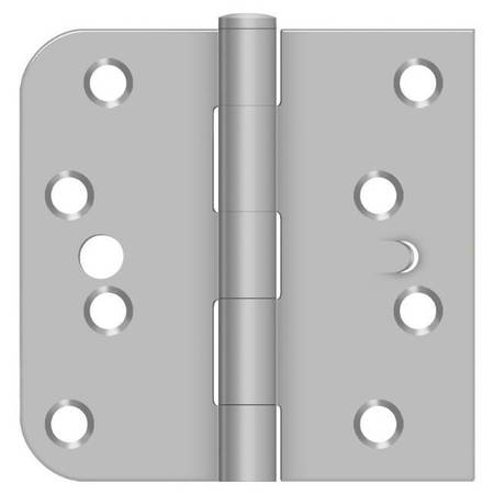Deltana Satin Stainless Steel Door and Butt Hinge SS44058TA32D-LH