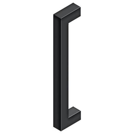 DELTANA Single Side Contemporary Pull Black 12" SSP1210U19