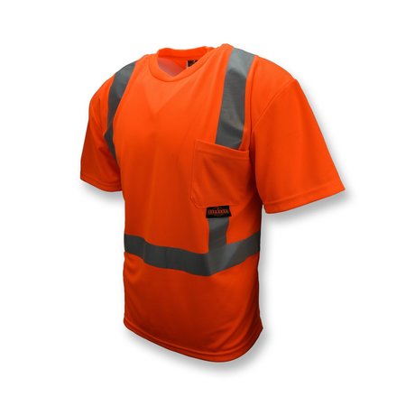 RADIANS Radians ST11 Class 2 High Visibility Safety T-Shirt with Max-Dri(TM) ST11-2POS-5X