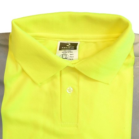 Radians Radians ST22 Class 2 High Visibility Safety Long Sleeve Polo ST22-2PGS-L