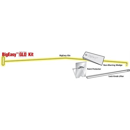 STECK MANUFACTURING Lock Out Tool Big Easy Glow In The Dark 32950