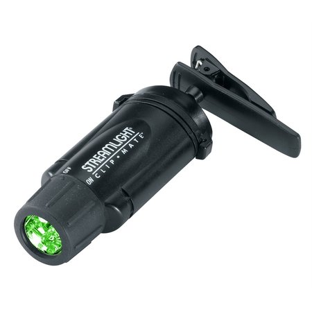 STREAMLIGHT Cliplight Black/Green Led 61102