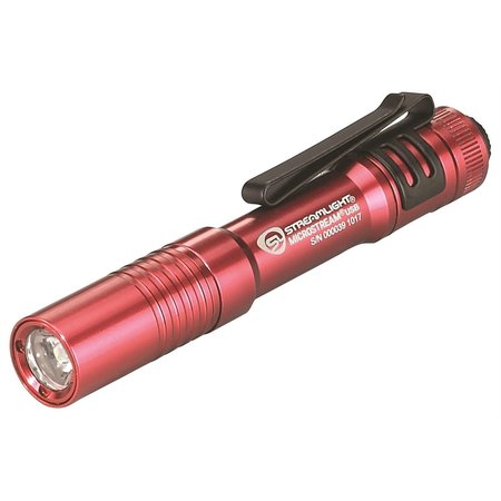 STREAMLIGHT Flashlight Microstream Usb - Red 66602