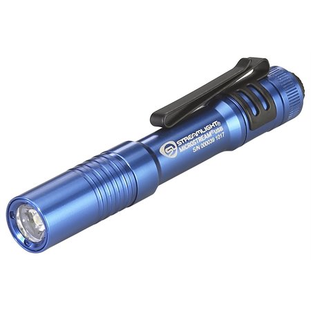 STREAMLIGHT Flashlight Microstream Usb - Blue 66603